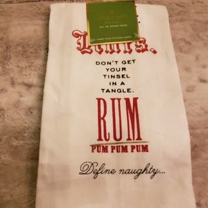 Kate Spade 3 piece holiday kitchen towel set. NWT